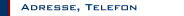Adresse, Telefon